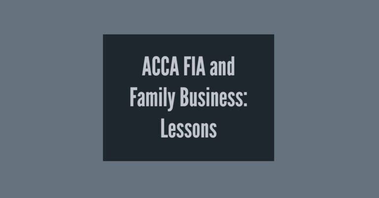 ACCA FIA & Family Biz: Merging Valuable Insights