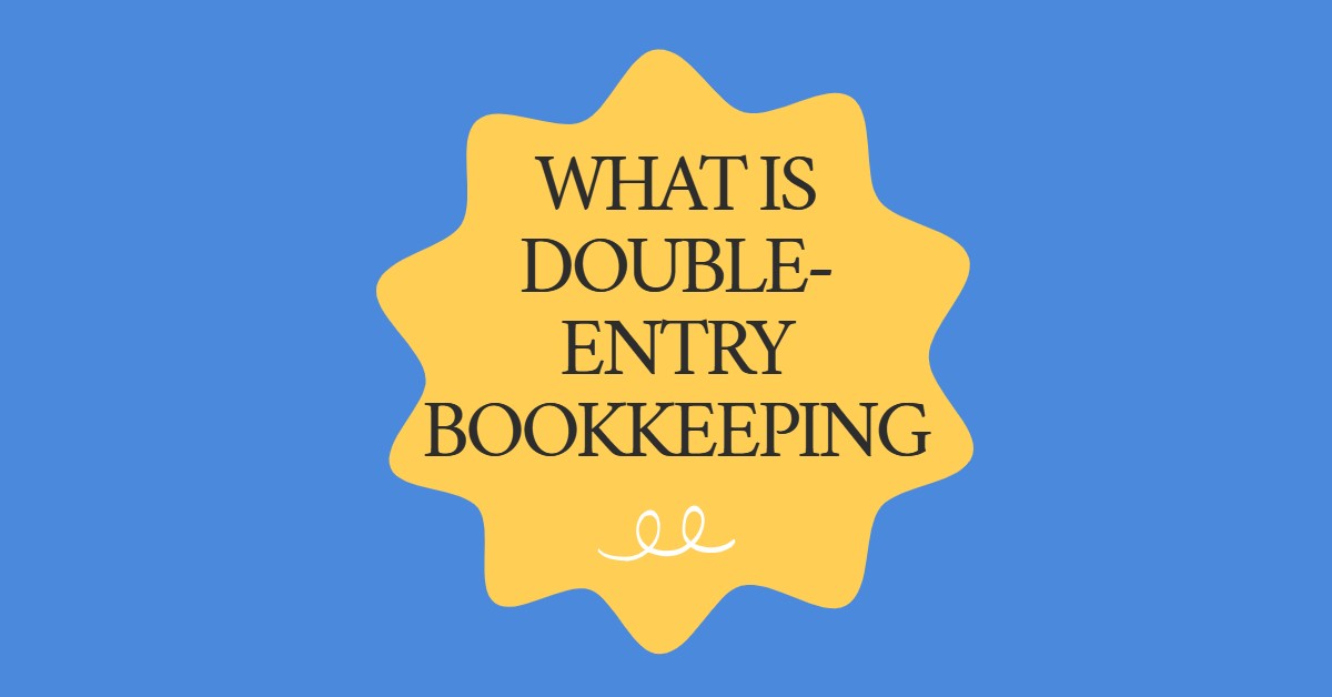 double entry bookkeeping